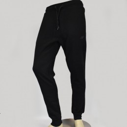 Spodnie dresowe męskie 4F czarne - NOSH4-SPMD351 20S