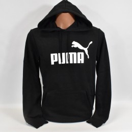 Bluza męska z kapturem Puma ESS Big Logo czarna - 586686 01