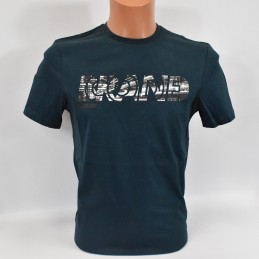 Koszulka męska 4F morska zieleń - H4Z21-TSM010 46S
