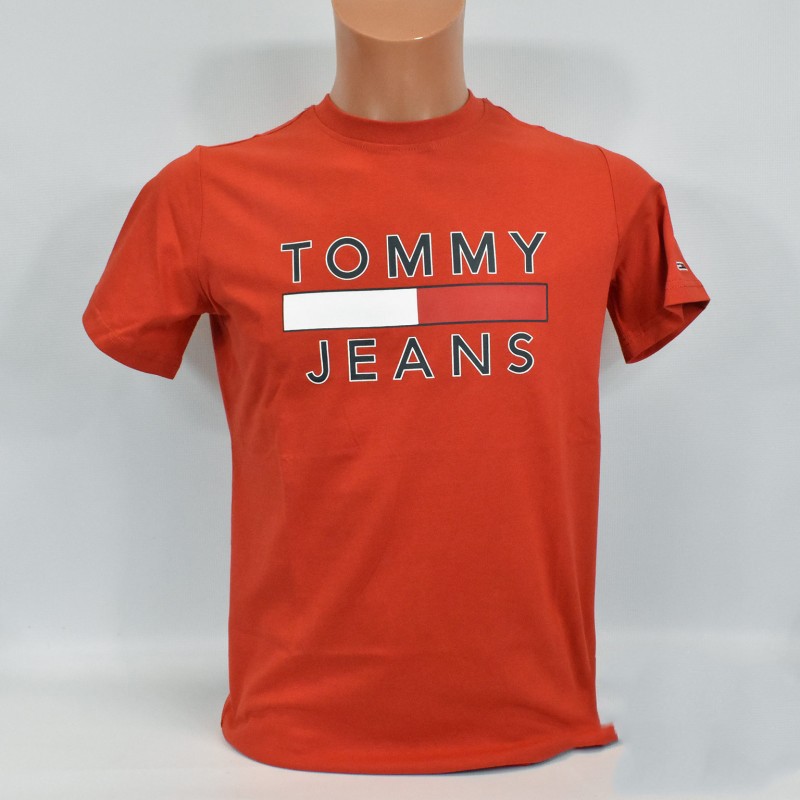 Koszulka męska Tommy Hilfiger TJM Essential Logo - DM0DM07430