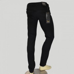 Spodnie jeansowe męskie Viman Superior Denim czarne - TKA21032-1