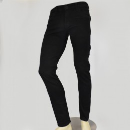 Spodnie jeansowe męskie Viman Superior Denim czarne - TKA21032-1