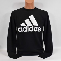 Bluza męska Adidas Essentials Big Logo czarna - GK9076