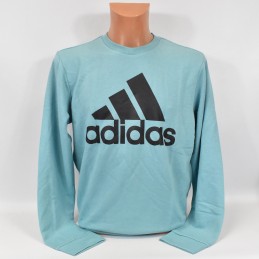 Bluza męska Adidas Essentials Big Logo niebieska - H12163