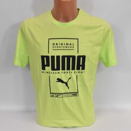 Koszulka męska Puma Box Sharp - 584505 34
