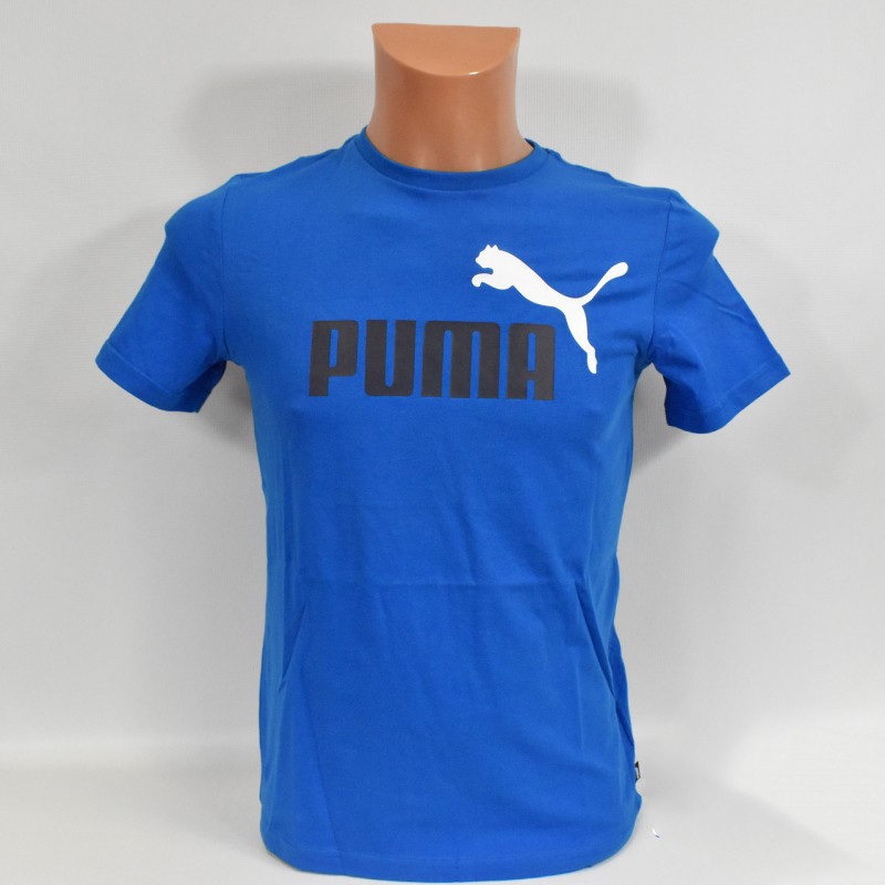 Koszulka młodzieżowa Puma Ess Logo Tee - 586985 63