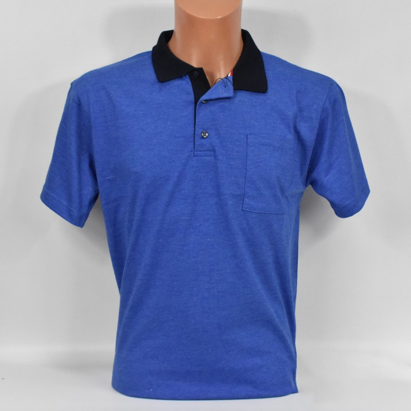 Koszulka męska polo Venerdi niebieska