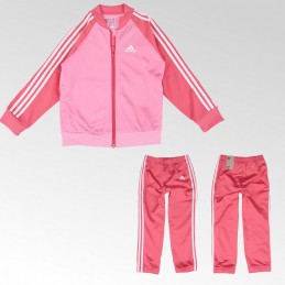Dres dziecięcy Adidas 3 Stripes Tracksuit Tricot - GN3948