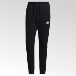 Spodnie dresowe męskie Adidas Essentials Tapered Cuff czarne -