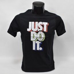 Koszulka młodzieżowa Nike Sportswear JDI Stack - CU4569-010