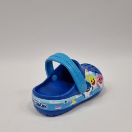 Klapki dziecięce Toddler CrocsFLBaby Shark Band Clog -207066-4JL