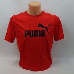 Koszulka męska Puma czerwona -586666-11