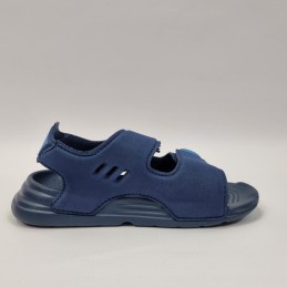 Sandały młodzieżowe Adidas Swim Sandal C granatowe - FY6039