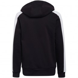 Bluza młodzieżowa Adidas U CB FL Hoodie czarno-szara HC5658
