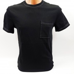 Koszulka męska Outhorn czarna - HOZ21-TSM617-20S