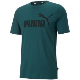 Koszulka męska Puma Essential Logo morska - 586667 20
