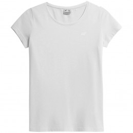 Koszulka damska biała 4F-H4L22-TSD350-10S
