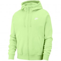 Bluza męska Nike Sportswear Club Fleece zielona- BV2645 383