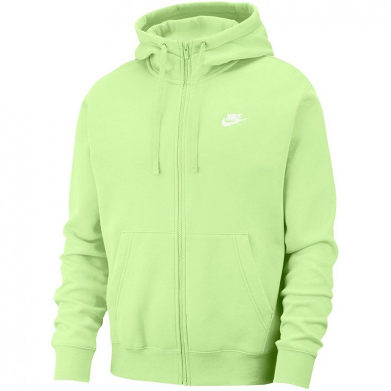 Bluza męska Nike Sportswear Club Fleece zielona- BV2645 383