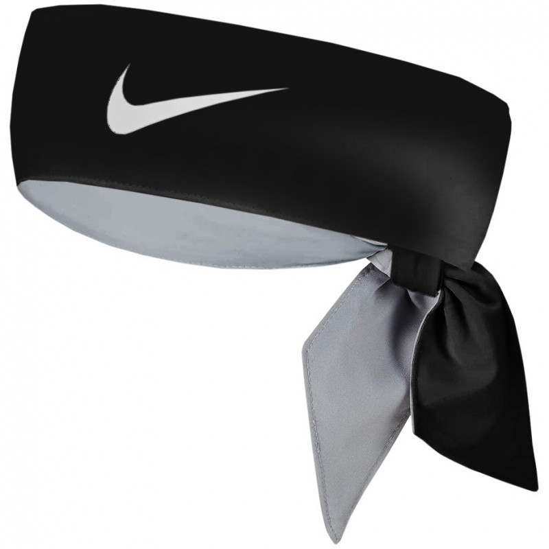 Opaska na głowę Nike Tennis czarna- NTN00010OS