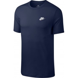 Koszulka męska Nike Nike NSW Club granatowa- AR4997-410