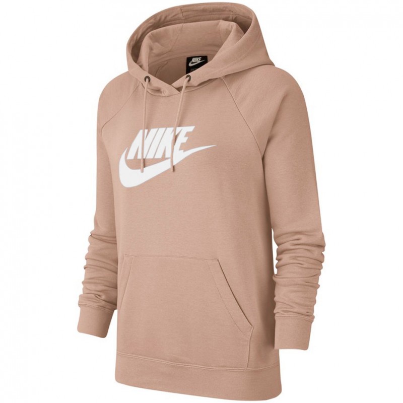 Bluza damska Nike Nsw Essential Hoodie Po brudny róż- BV4126 609