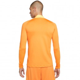 Bluza męska Nike Dri-Fit Strike Drill Top pomarańczowa- DH8732