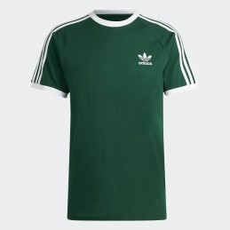 Koszulka męska Adidas Classics 3-Stripes zielona- IA4849