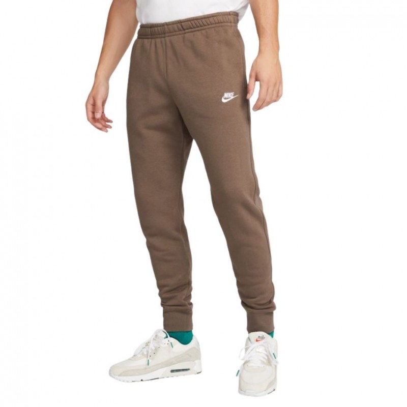 Spodnie męskie Nike Nsw Club Jogger brązowe- BV2671 004