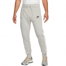 Spodnie męskie Nike Air Brushed-Back Fleece szare- DM5209 012