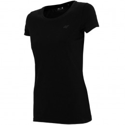 Koszulka damska czarna 4F-H4L22-TSD350-20S