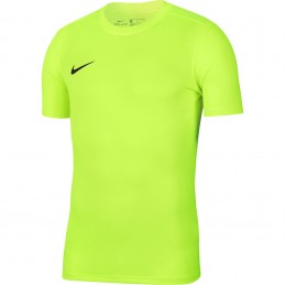 Koszulka męska Nike Dry Park VII JSY SS limonkowa- BV6708 702