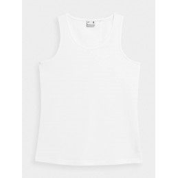 Koszulka damska biała 4F - H4Z22-TSD351 10S