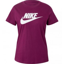 Koszulka damska Nike Nsw Tee Essntl Icon Futur fioletowa-