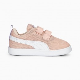 Buty dziecięce Puma Courtflex v2 Mesh V INF różowe- 371759 13