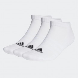 Skarpetki Adidas Cushioned Low-Cut białe - HT3434