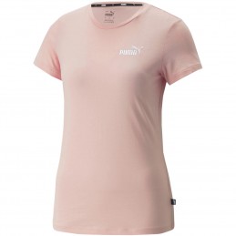 Koszulka damska Puma ESS + Embroidery różowa- 848331 47