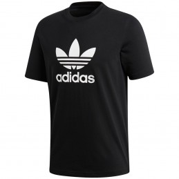 Koszulka męska adidas Trefoil czarna- CW0709