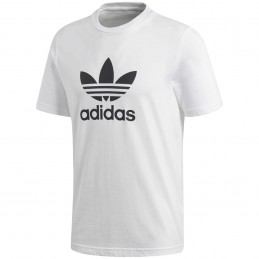 Koszulka męska adidas Trefoil biała- CW0710