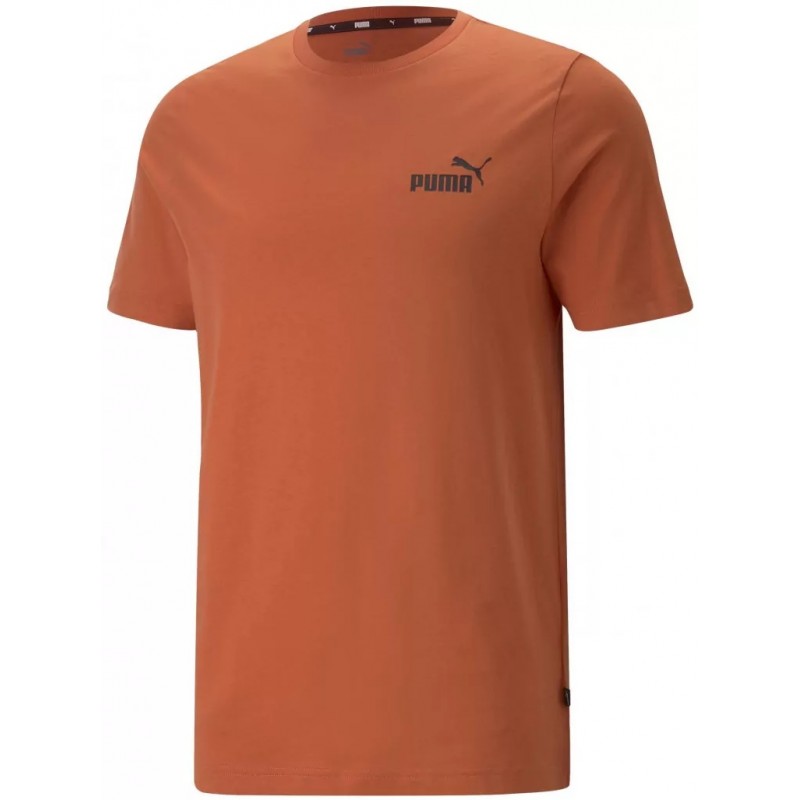 Koszulka męska Puma Ess Small Logo Tee pomarańczowa- 586669 94