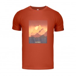 Koszulka męska Alpinus Drefekal pomarańczowa- FU18535