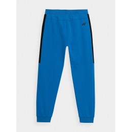 Spodnie młodzieżowe 4F niebieskie- HJZ22-JSPMD003 36S