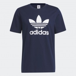 Koszulka męska Adidas Trefoil Tee granatowa- IA4819