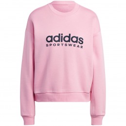 Bluza damska adidas ALL SZN Fleece Graphic różowa- IC8716
