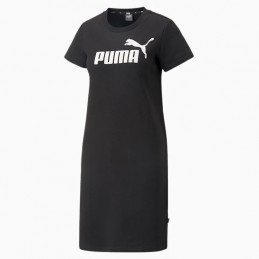 Sukienka sportowa Puma Essentials Logo czarna- 673721 01