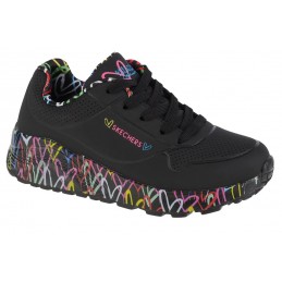 Buty młodzieżowe Skechers Uno Lite- 314976L-BKMT