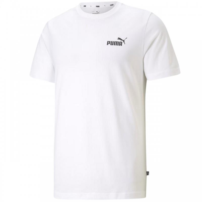 Koszulka męska Puma ESS Small Logo Tee biała- 586668 02