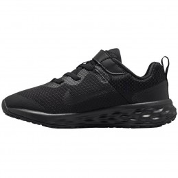 Buty młodzieżowe Nike Revolution 6 czarne- DD1095 001