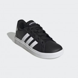 Buty młodzieżowe Adidas Grand Court czarne - GW6503