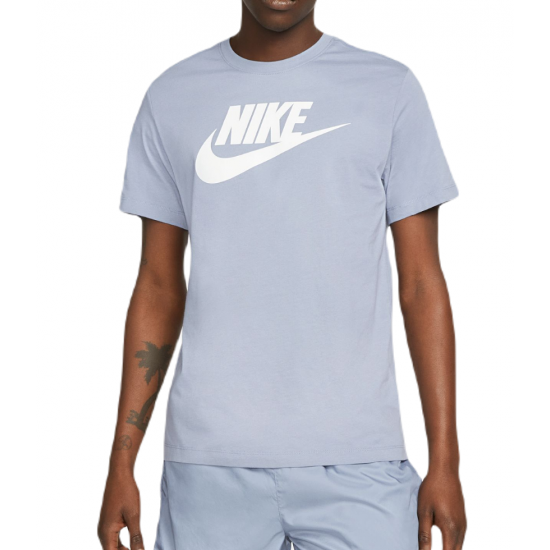 Koszulka męska Nike Sportswear Icon Futura niebieska - AR5004